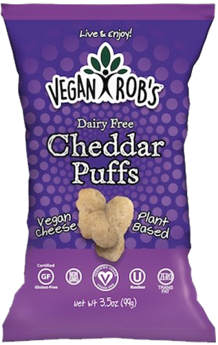 AterImber.com - The Veg Life - Product Reviews - Vegan Rob's Cheddar Puffs - vegan food, vegan snacks, vegan cheese, product review, food reviewer, halloween snacks, cheese puffs